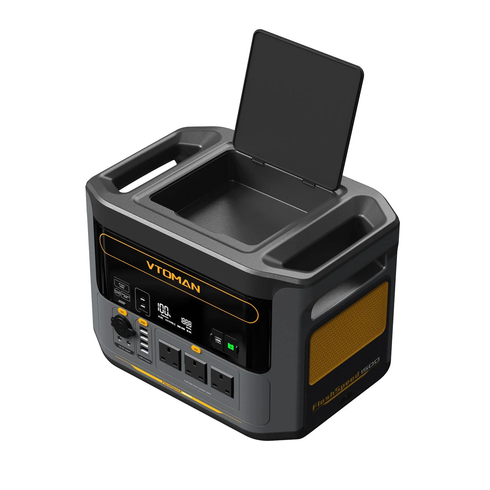 FlashSpeed 1500W/1548Wh 200W Pro Solar Generator - Image 5