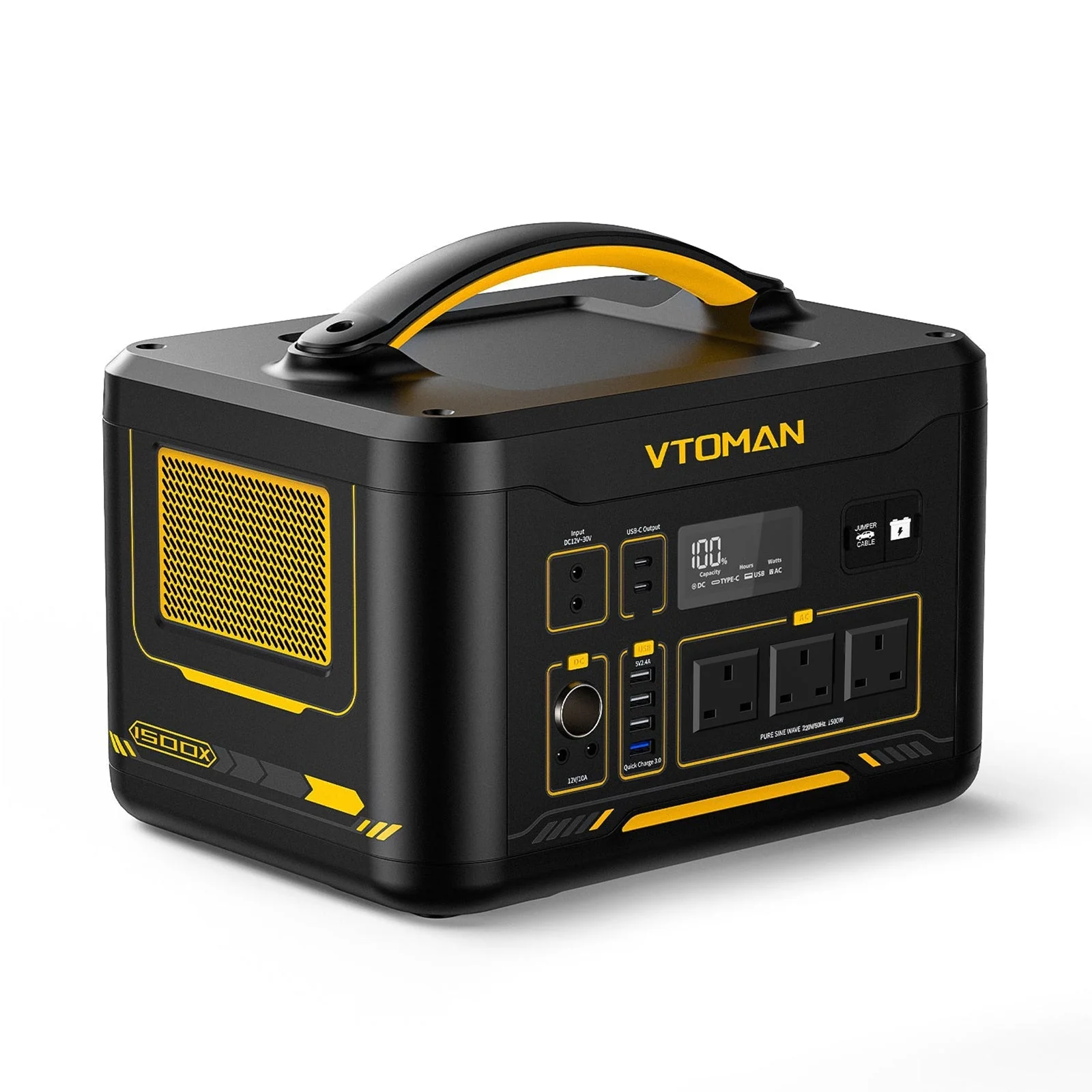 Jump 1500W/ 828Wh 110W Solar Generator - Image 4