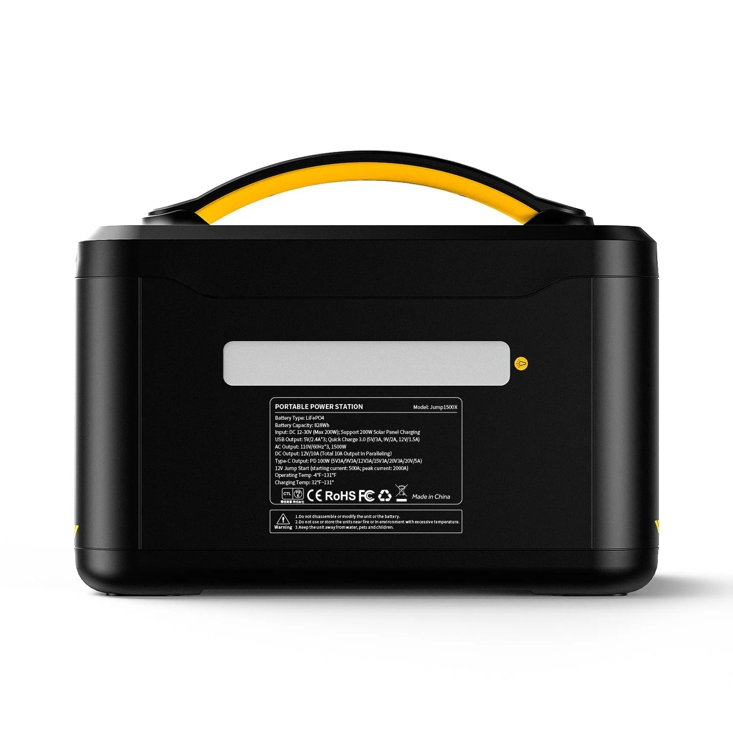 Jump 1500W/ 828Wh 110W Solar Generator - Image 6