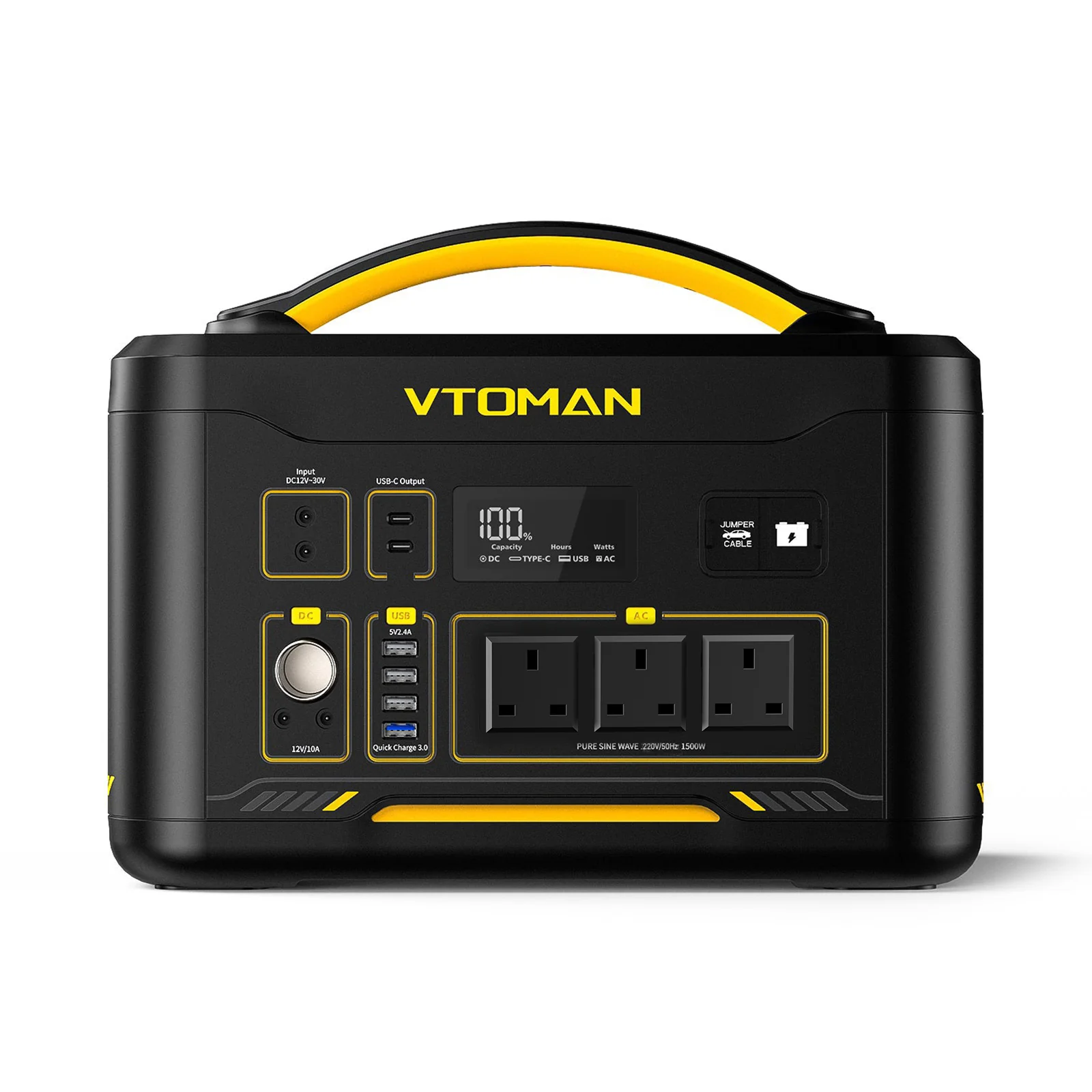 Jump 1500W/ 828Wh 200W Solar Generator - Image 3