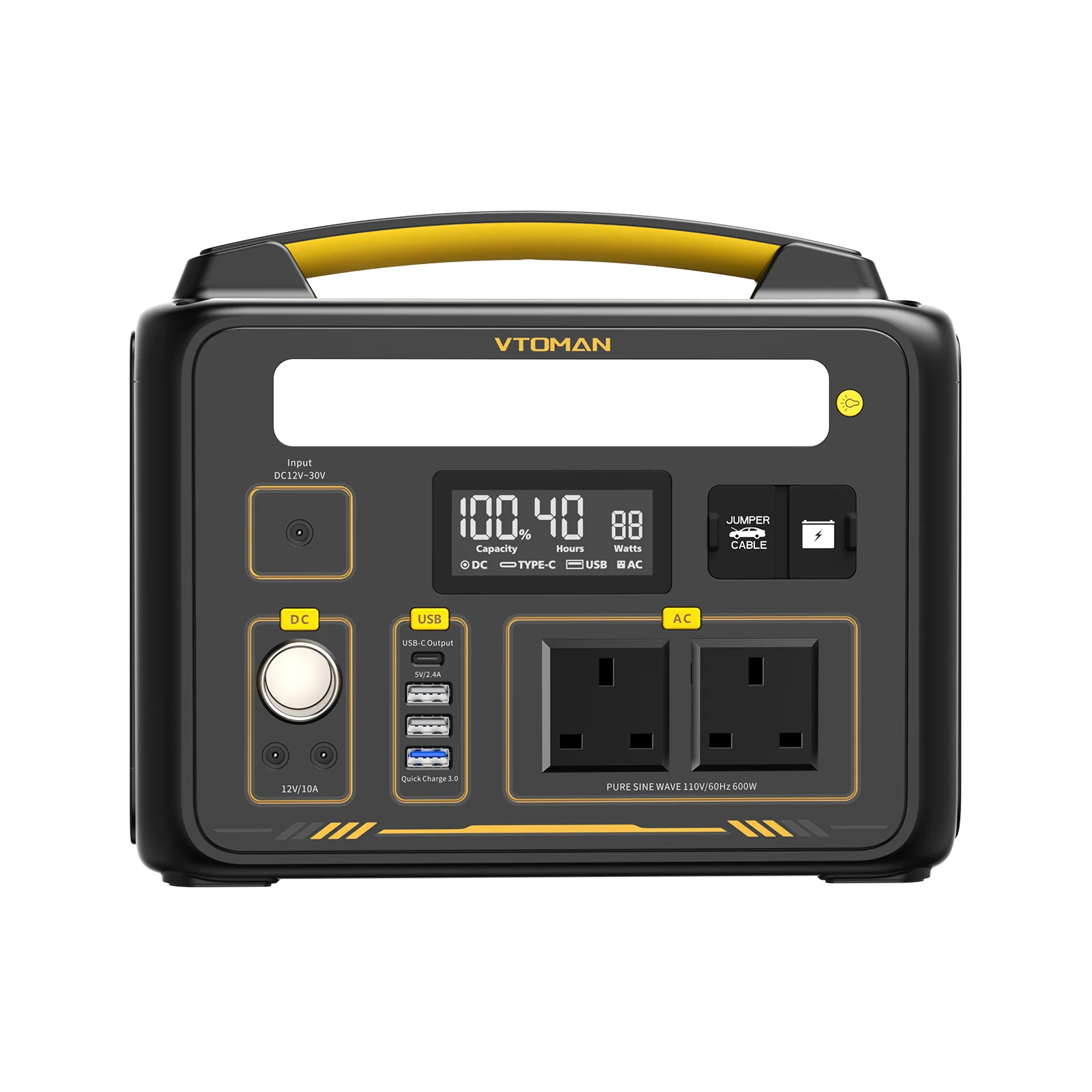 Jump 600W/299Wh 110W Solar Generator - Image 3