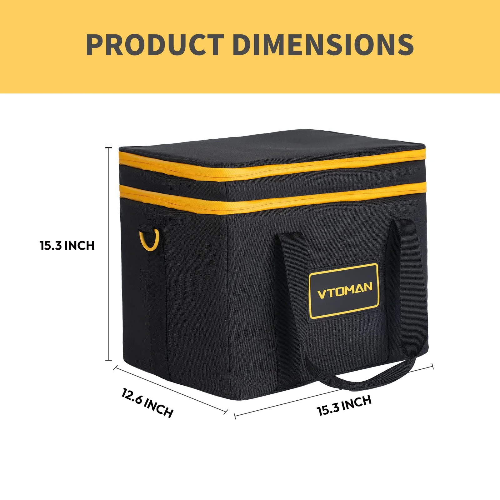 VTOMAN Carrying Case Bag for Portable Power Station - Image 3