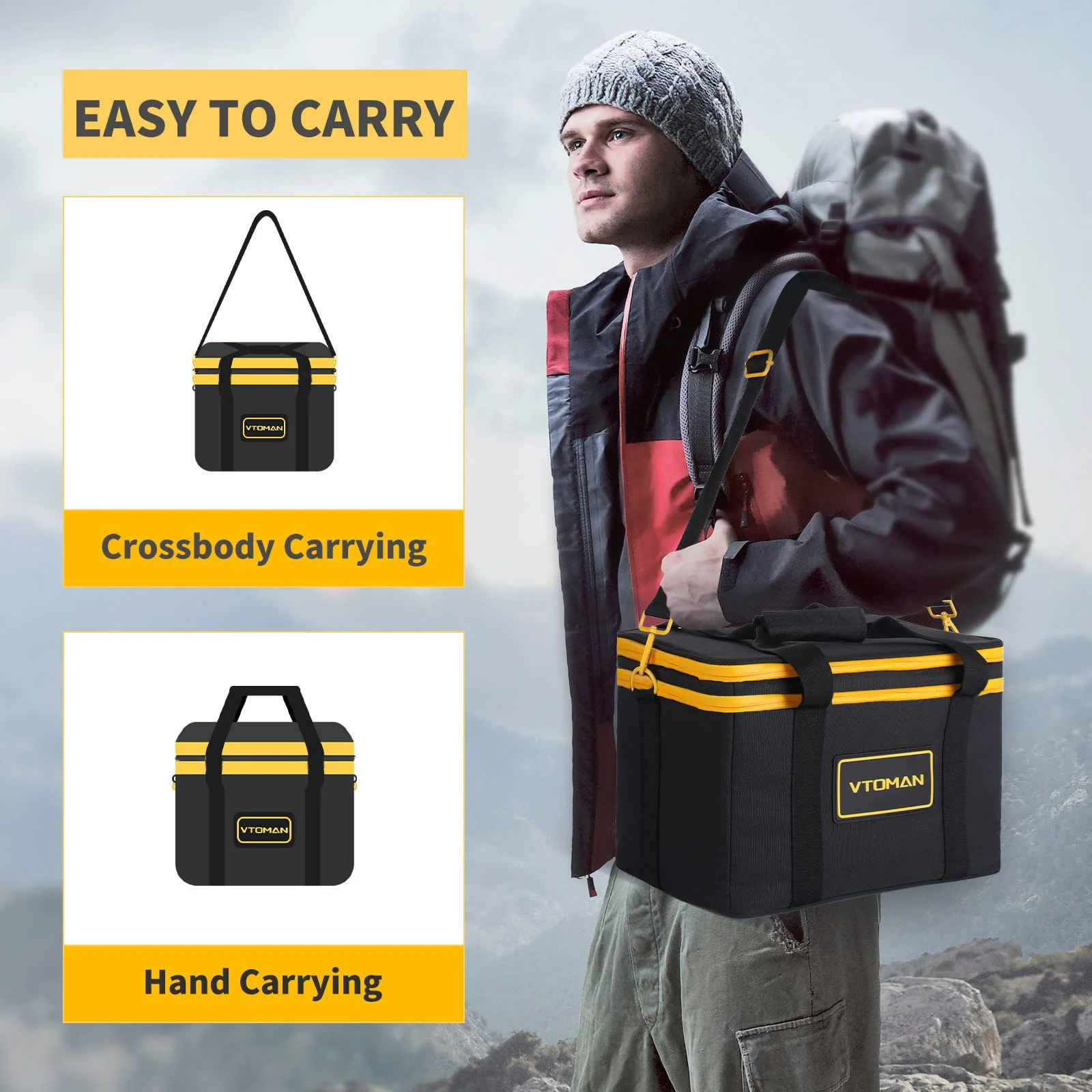 VTOMAN Carrying Case Bag for Portable Power Station - Image 5