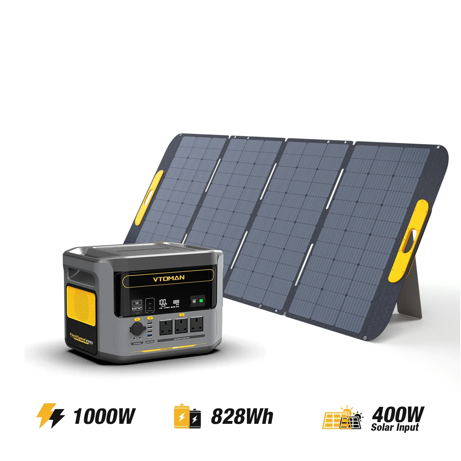 VTOMAN FlashSpeed 1000 Power Station 828Wh | 1000W - Image 10