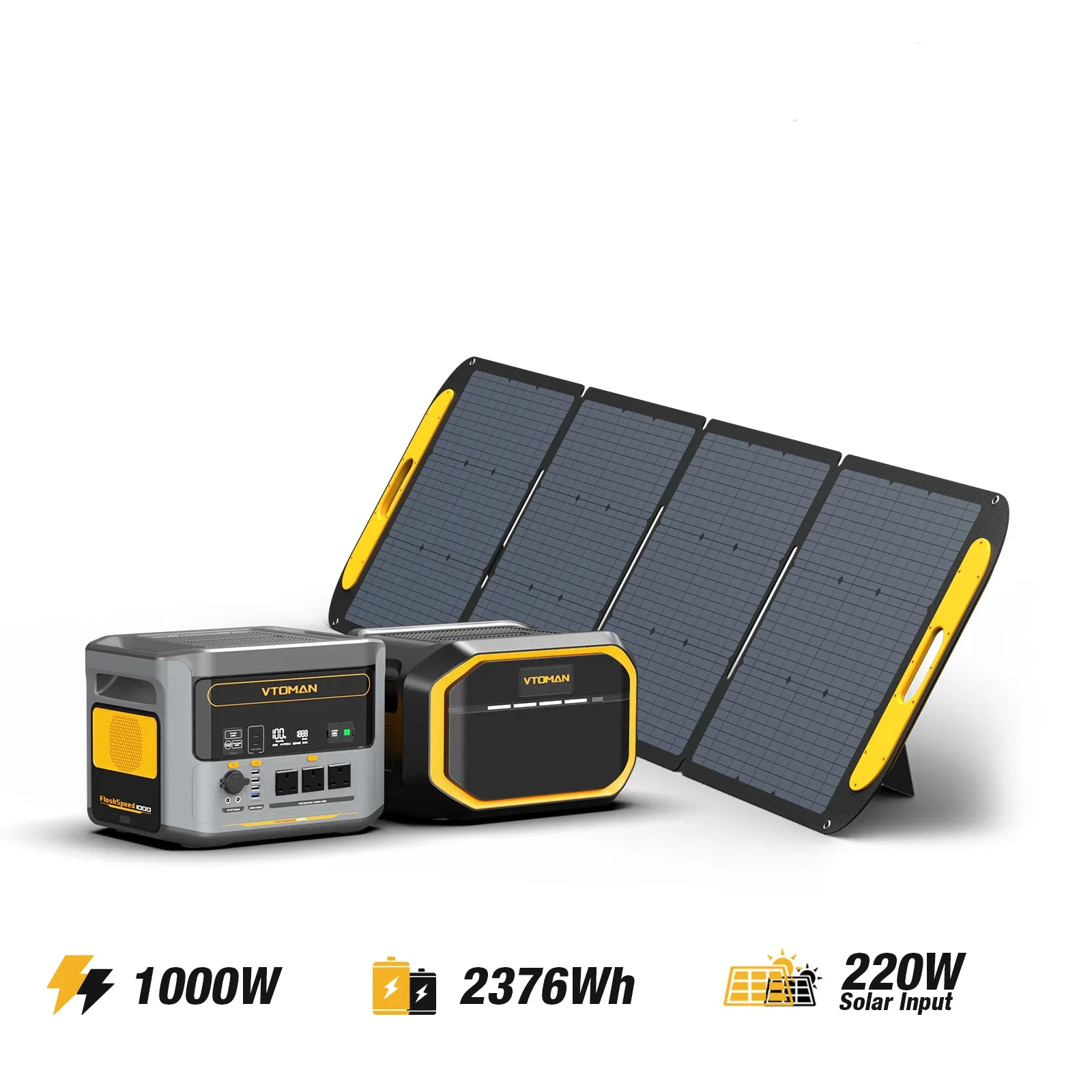 VTOMAN FlashSpeed 1000 Power Station 828Wh | 1000W - Image 9