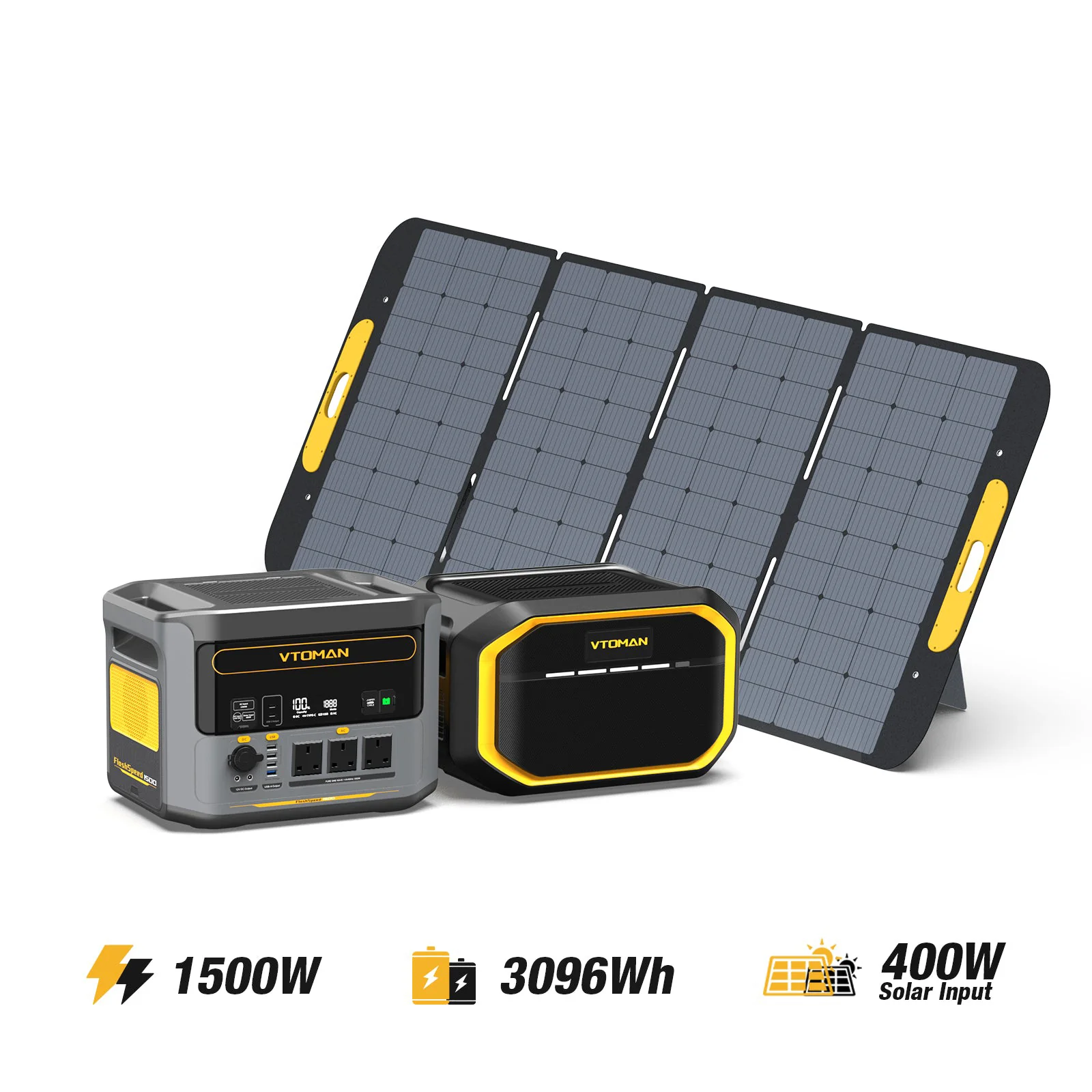 VTOMAN FlashSpeed 1500 Portable Power Station - Image 9
