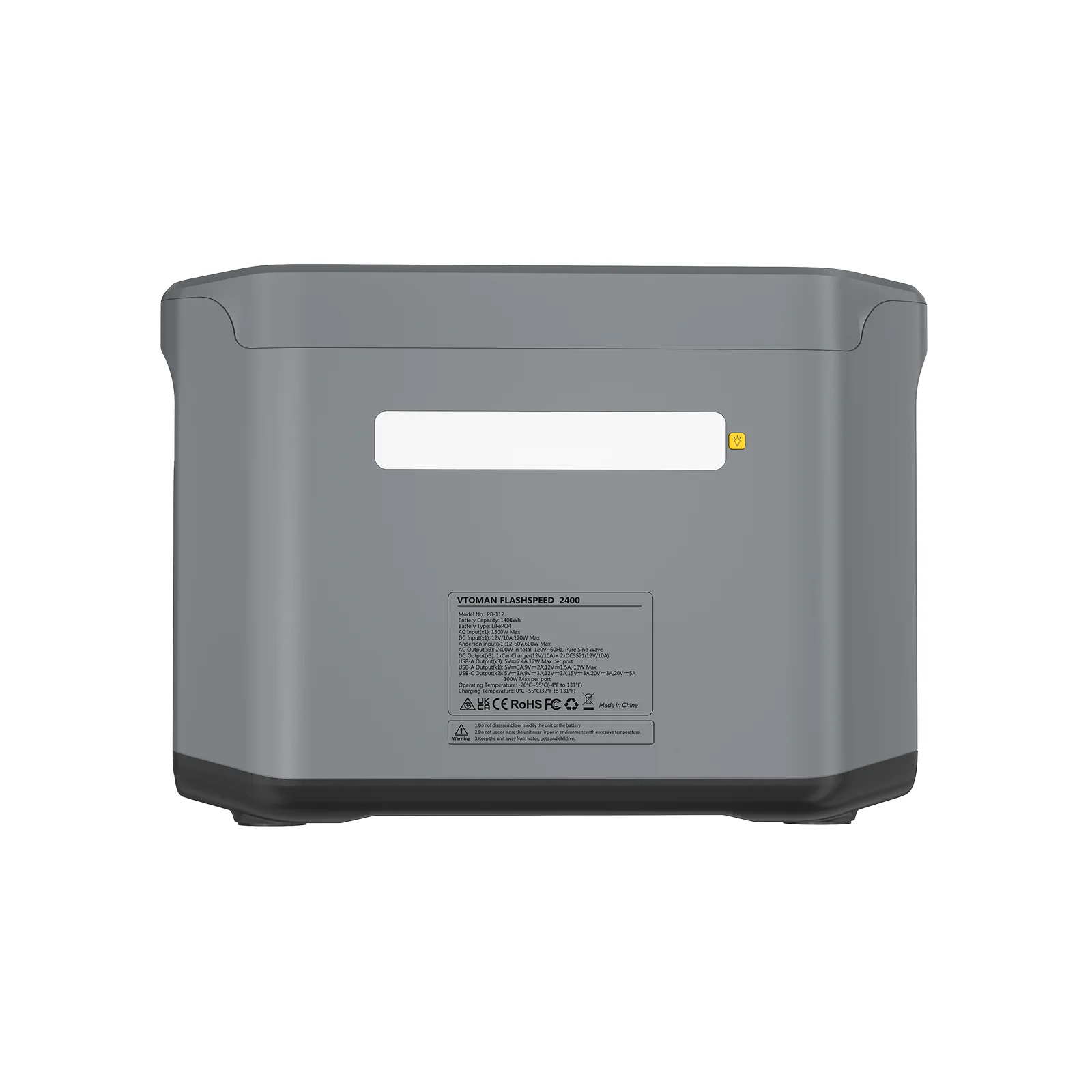 VTOMAN FlashSpeed 2400 Portable Power Station - Image 8