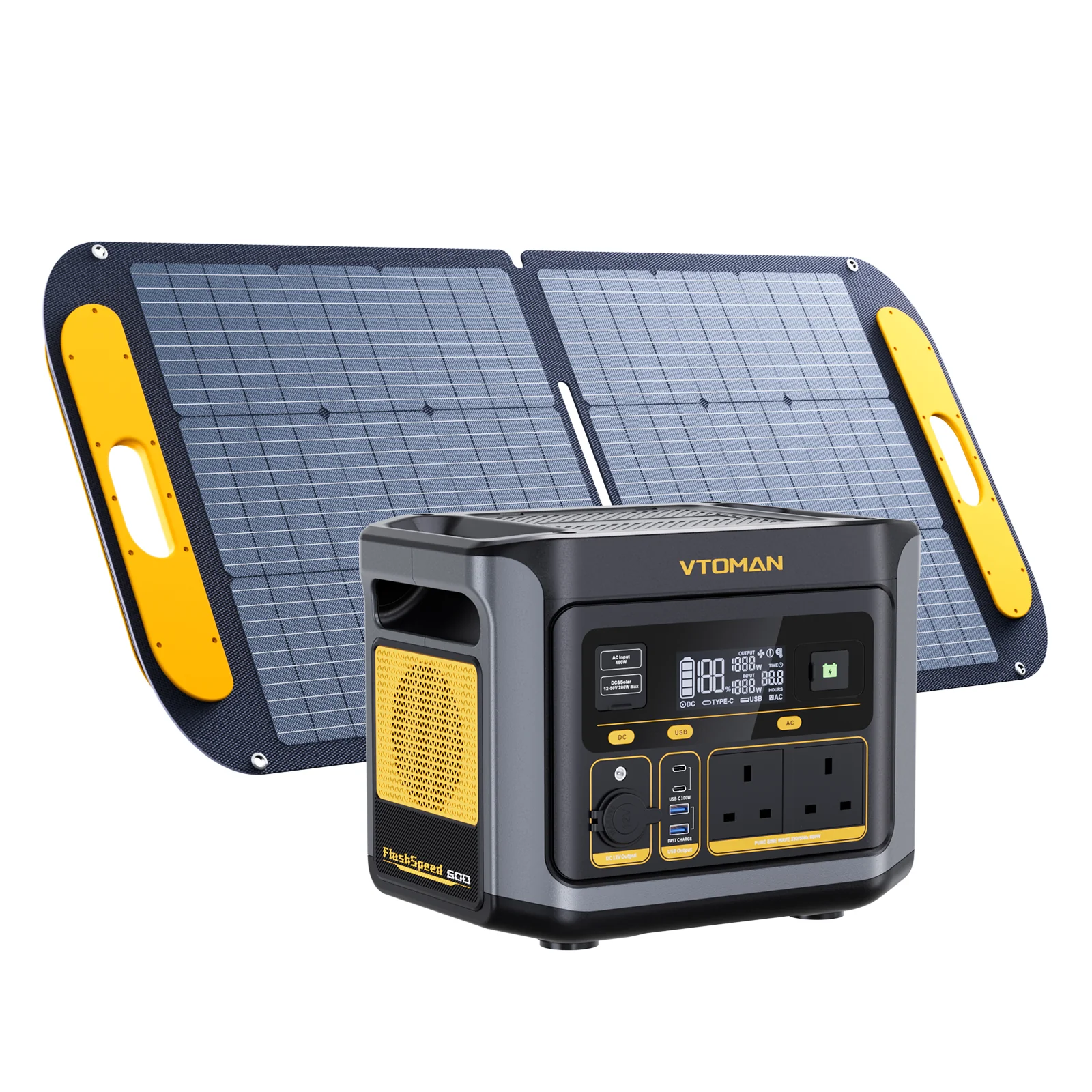 VTOMAN FlashSpeed 600 +110W Solar Panel - Image 6