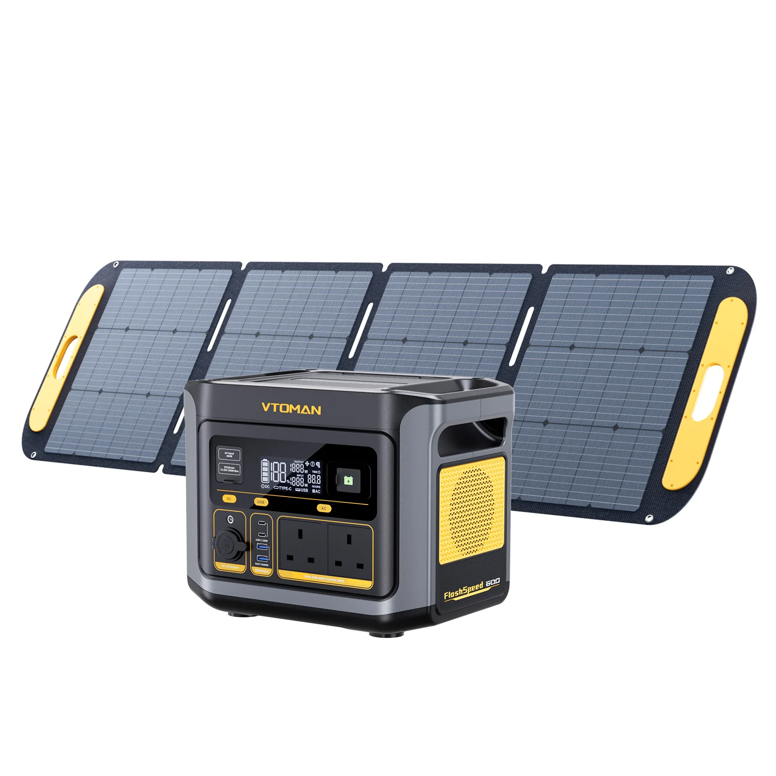 VTOMAN FlashSpeed 600 +200W Solar Panel - Image 5