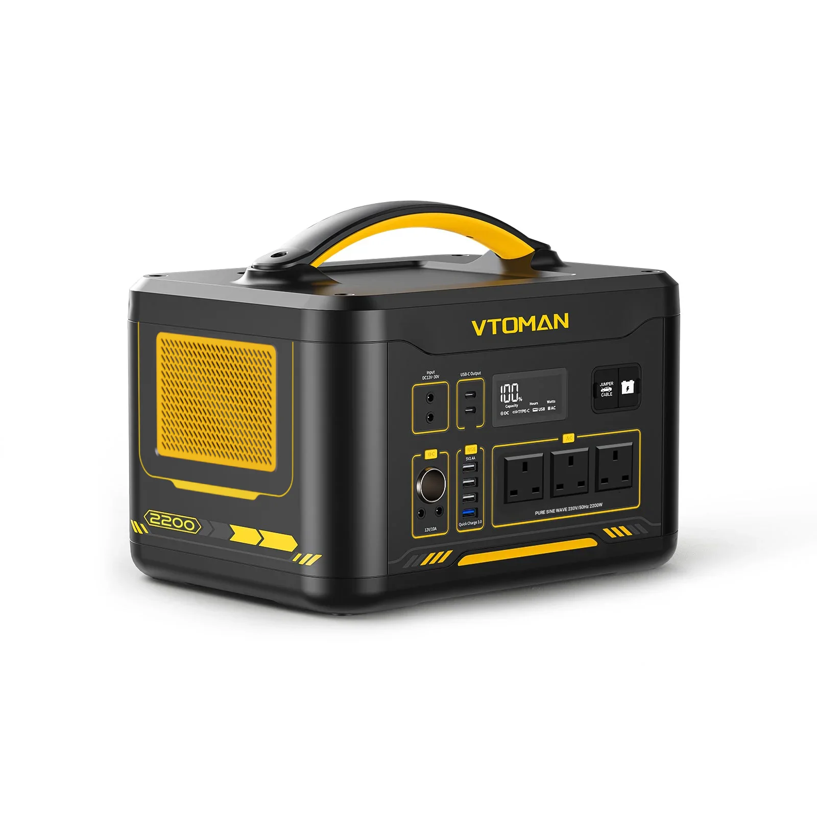 VTOMAN Jump 2200 Portable Power Station - Image 3