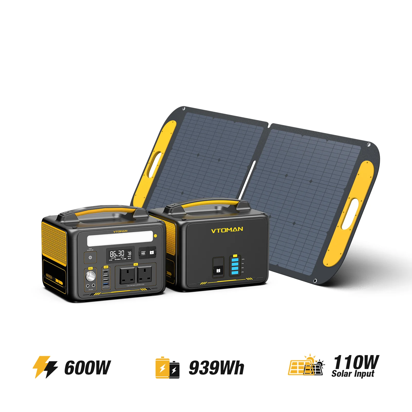 VTOMAN Jump 600X Power Station - Image 7